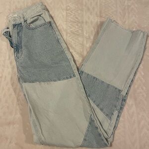 Pacsun Eco Two-Tone Patchwork 90's Boyfriend